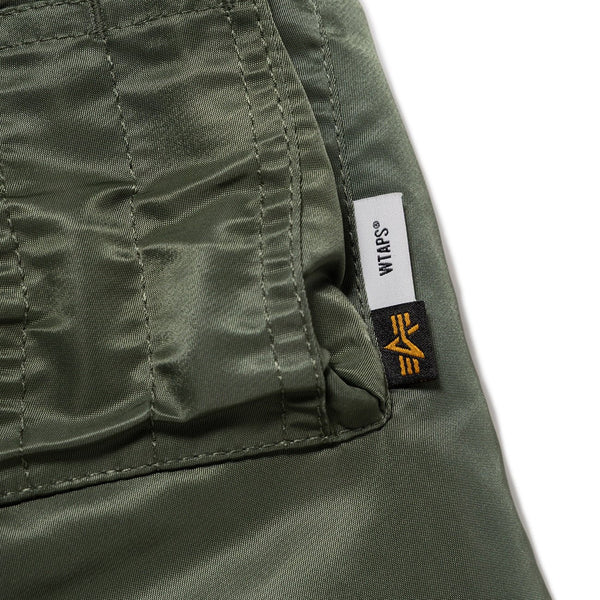 【WTAPS|ダブルタップス】MA - 1 CORE SPEC / JACKET / NYLON. TWILL. ALPHA INDUSTRIES ( OLIVE DRAB )