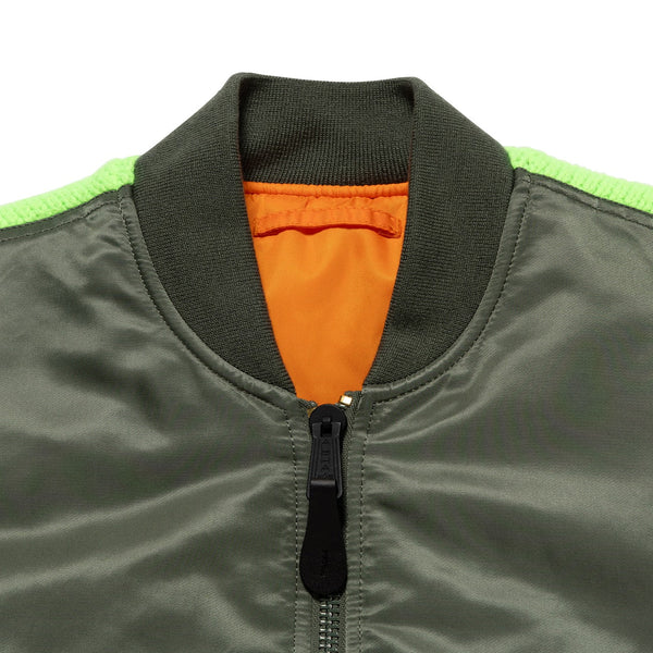 【WTAPS|ダブルタップス】MA - 1 CORE SPEC / JACKET / NYLON. TWILL. ALPHA INDUSTRIES ( OLIVE DRAB )