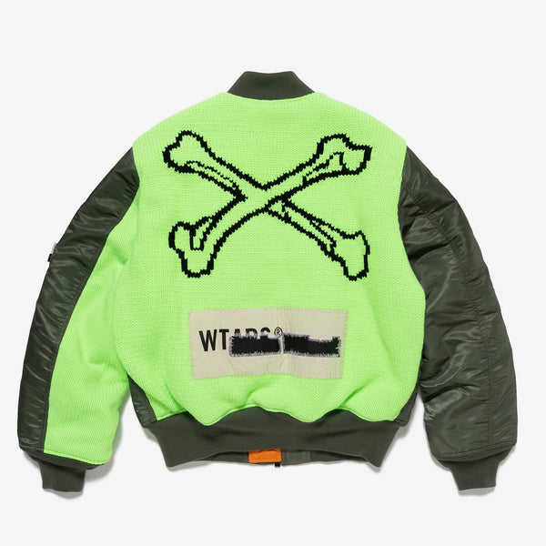 【WTAPS|ダブルタップス】MA - 1 CORE SPEC / JACKET / NYLON. TWILL. ALPHA INDUSTRIES ( OLIVE DRAB )