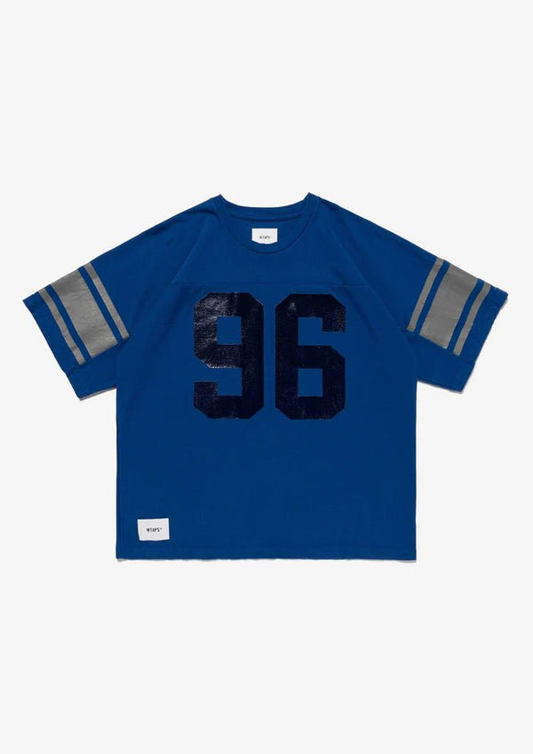 【WTAPS|ダブルタップス】QB / SS / COTTON/ QB/SS/コットン(BLUE,BLACK) - STREAM【WTAPS|ダブルタップス】QB / SS / COTTON/ QB/SS/コットン(BLUE,BLACK)STREAMBLUE2(M)