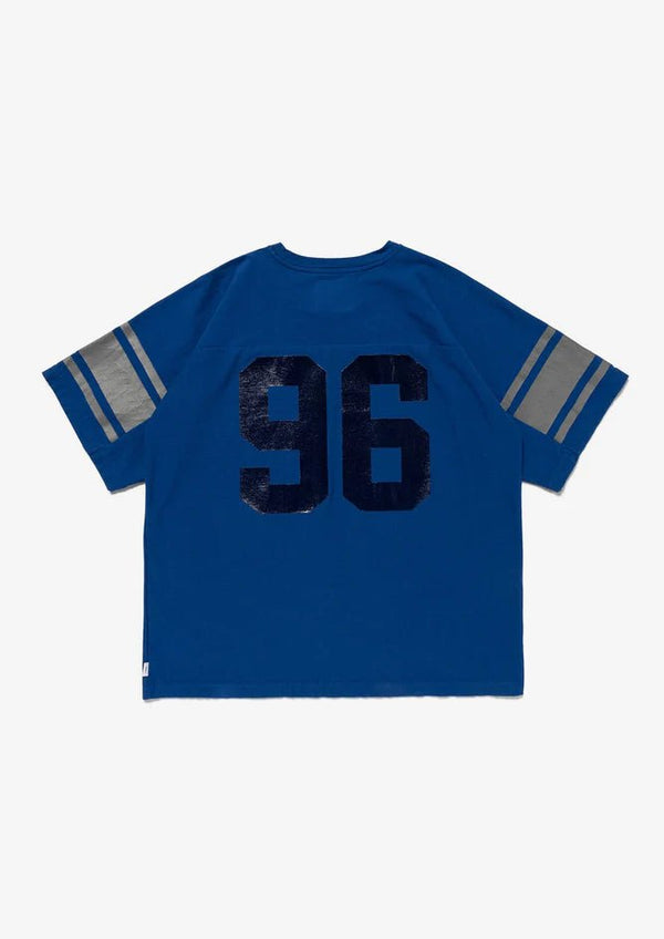 【WTAPS|ダブルタップス】QB / SS / COTTON/ QB/SS/コットン(BLUE,BLACK) - STREAM【WTAPS|ダブルタップス】QB / SS / COTTON/ QB/SS/コットン(BLUE,BLACK)STREAMBLUE2(M)
