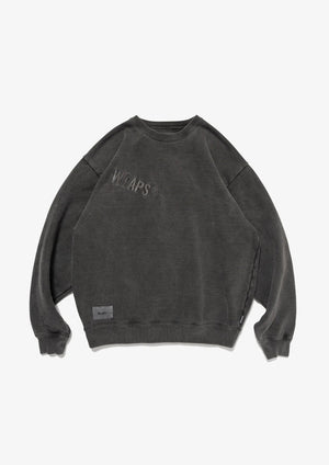 【WTAPS|ダブルタップス】SIGN-OD / SWEATER / COTTON
厚手の裏起毛生地を使用し、顔料染めしたスウェットシャツ。
アームホール広めのゆったりしたシルエットが特徴。
フロントとバックに刺繍モチーフを配置。
FABRIC:コットン100%
品番:262ATDT-CSM03
26AW 
