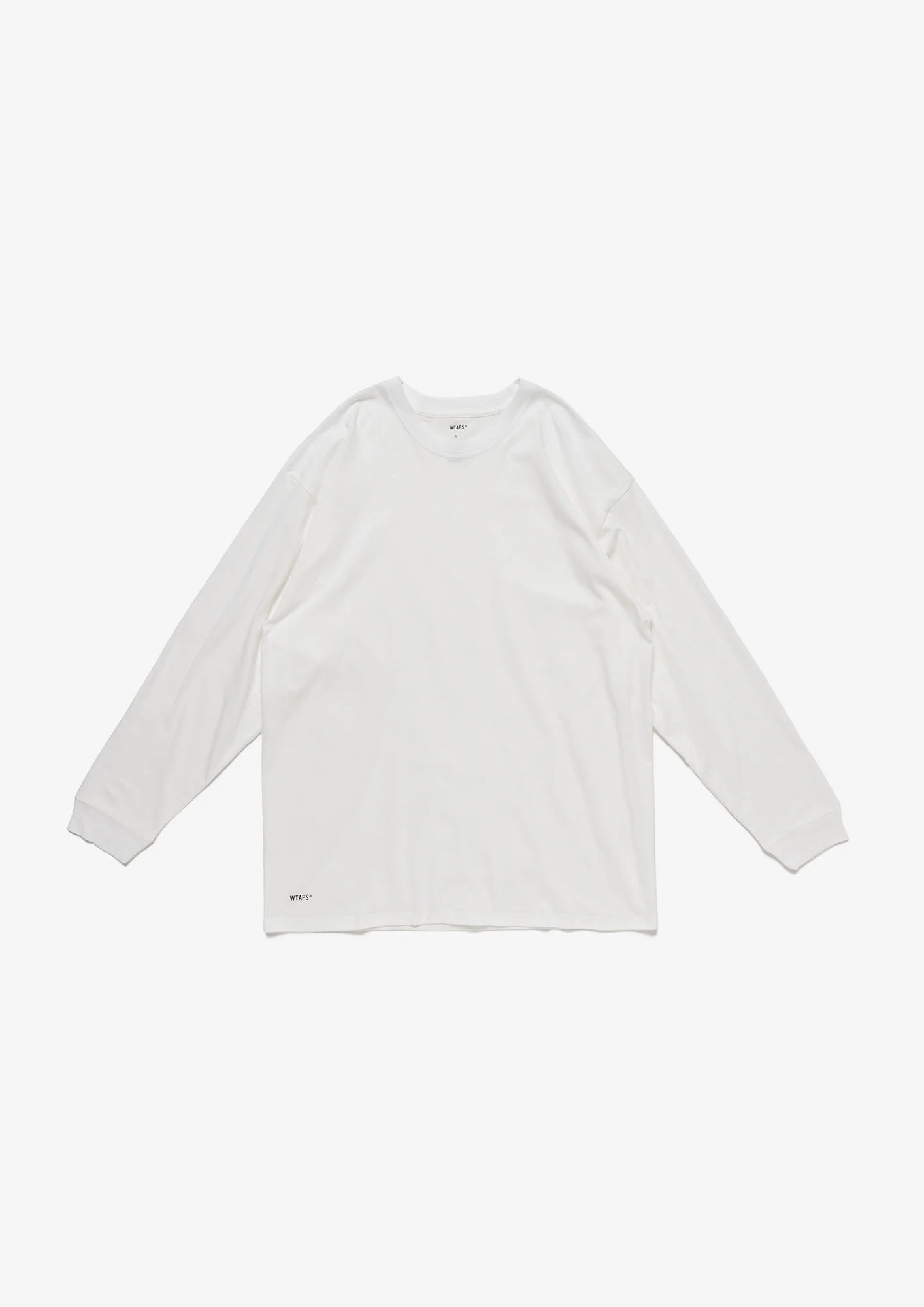 wtaps l/s tee XL 白 新品 WTAPS|ダブルタップスSKIVVIES LS TEE パックTEE アンダーウェアー