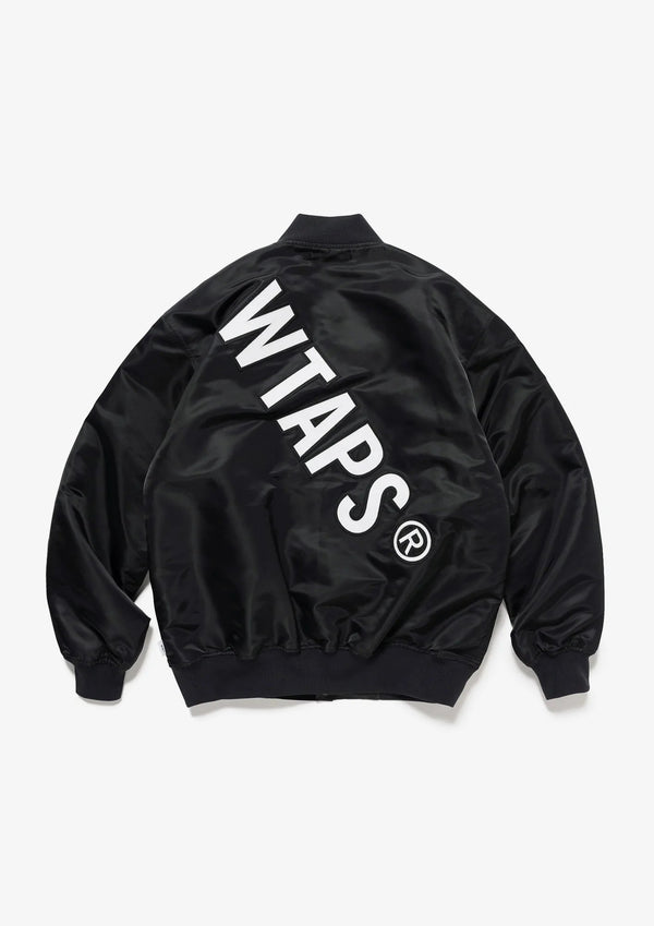 【WTAPS|ダブルタップス】TEAM / JACKET / NYLON. TWILL/チームジャケットナイロンツイル(NAVY,BLACK) - STREAM【WTAPS|ダブルタップス】TEAM / JACKET / NYLON. TWILL/チームジャケットナイロンツイル(NAVY,BLACK)STREAMBLACK2(M)