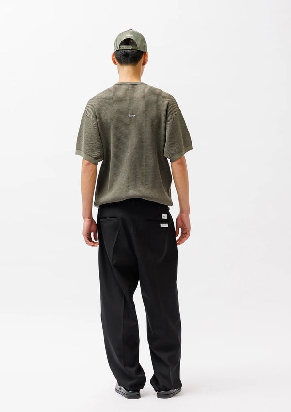 【WTAPS|ダブルタップス】TRDT1801/TROUSERS/WOPL. SERGE/TRDT1801/トラウザーズ/WOPL.サージ(CHARCOAL,BLACK) - STREAM【WTAPS|ダブルタップス】TRDT1801/TROUSERS/WOPL. SERGE/TRDT1801/トラウザーズ/WOPL.サージ(CHARCOAL,BLACK)STREAMBLACK2(M)