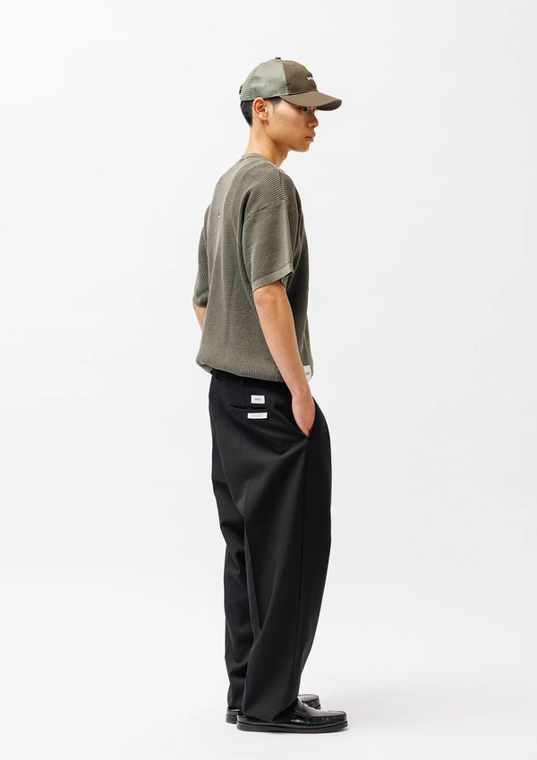 【WTAPS|ダブルタップス】TRDT1801/TROUSERS/WOPL. SERGE/TRDT1801/トラウザーズ/WOPL.サージ(CHARCOAL,BLACK) - STREAM【WTAPS|ダブルタップス】TRDT1801/TROUSERS/WOPL. SERGE/TRDT1801/トラウザーズ/WOPL.サージ(CHARCOAL,BLACK)STREAMBLACK2(M)