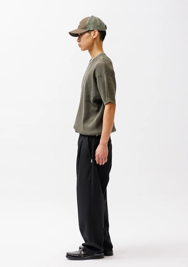 【WTAPS|ダブルタップス】TRDT1801/TROUSERS/WOPL. SERGE/TRDT1801/トラウザーズ/WOPL.サージ(CHARCOAL,BLACK) - STREAM【WTAPS|ダブルタップス】TRDT1801/TROUSERS/WOPL. SERGE/TRDT1801/トラウザーズ/WOPL.サージ(CHARCOAL,BLACK)STREAMBLACK2(M)