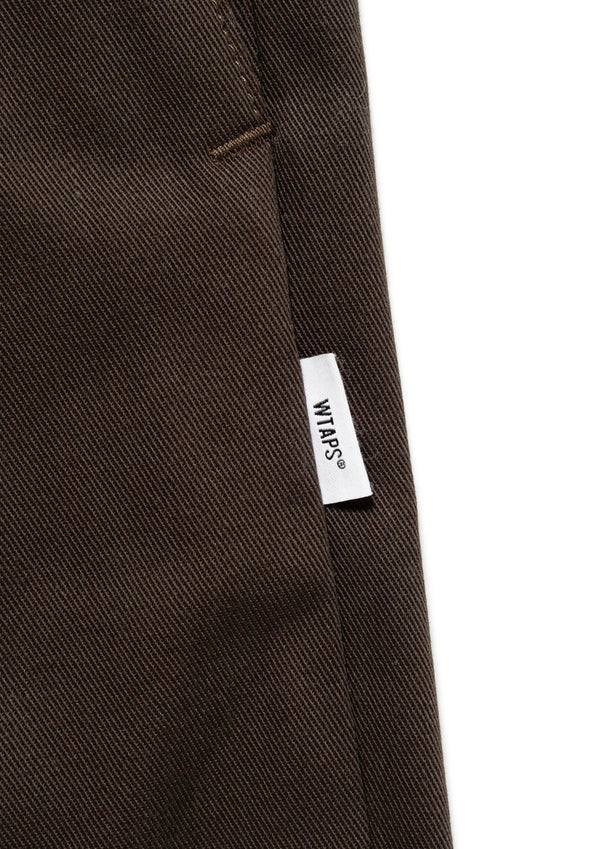 【WTAPS|ダブルタップス】TRDT1802 / TROUSERS / CTPL. TWILL/TRDT1802/ トラウザーズ/CTPL.ツイル (BEIGE,BLACK,BROWN) - STREAM【WTAPS|ダブルタップス】TRDT1802 / TROUSERS / CTPL. TWILL/TRDT1802/ トラウザーズ/CTPL.ツイル (BEIGE,BLACK,BROWN)STREAMBEIGE2(M)