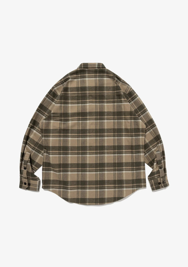 【WTAPS|ダブルタップス】TXT 02 / LS / COTTON. FLANNEL. TEXTILE(OLIVE DRAB,NAVY)
厚手の起毛フランネル生地を使用したオリジナルチェックシャツ。
襟はレギュラーカラーで、すっきりとしたレギュラーフィットモデル。
FABRIC:コットン100%
品番:262TQDT-SHM03