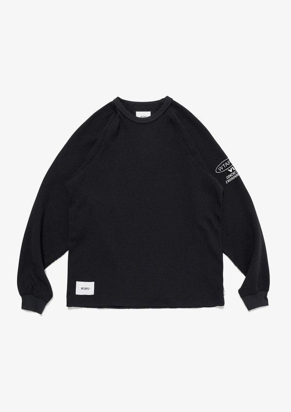 【WTAPS|ダブルタップス】WAFFLE / LS / POLY/ワッフル/LS/ポリ(GRAY,BLACK) - STREAM【WTAPS|ダブルタップス】WAFFLE / LS / POLY/ワッフル/LS/ポリ(GRAY,BLACK)STREAMBLACK1(S)