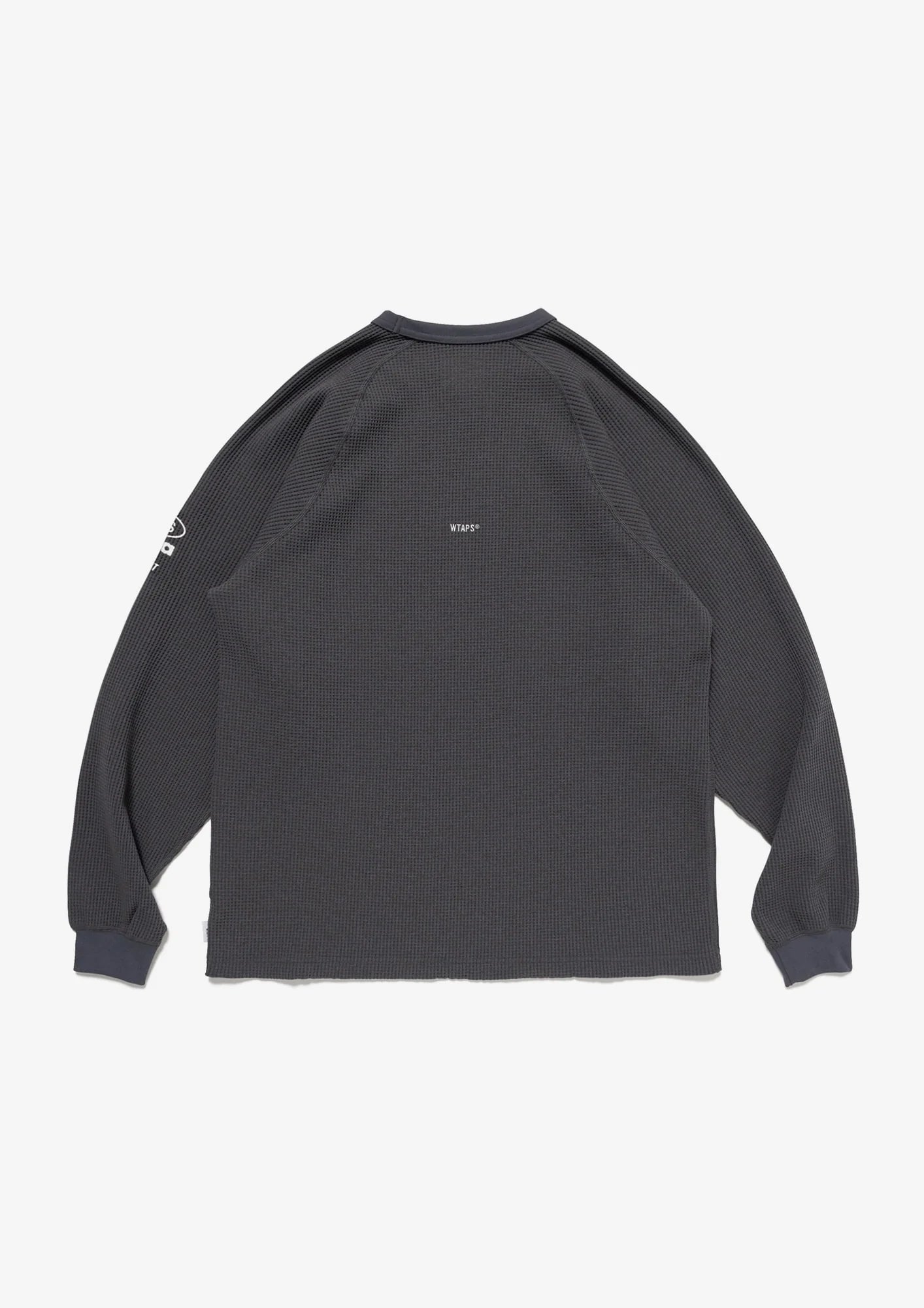 WAFFLE LS CUT SEWN POLY スタイリッシュ GRAY BLACK – STREAM