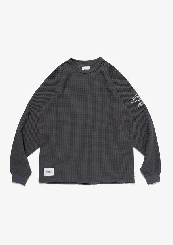 【WTAPS|ダブルタップス】WAFFLE / LS / POLY/ワッフル/LS/ポリ(GRAY,BLACK) - STREAM【WTAPS|ダブルタップス】WAFFLE / LS / POLY/ワッフル/LS/ポリ(GRAY,BLACK)STREAMGRAY1(S)