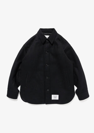 WTAPS 
WCPO / JACKET / WONY. MELTON
品番:262TQDT-JKM02
FABRIC:ウール 90% /ナイロン 10%
COLOR:BLACK:GRAY