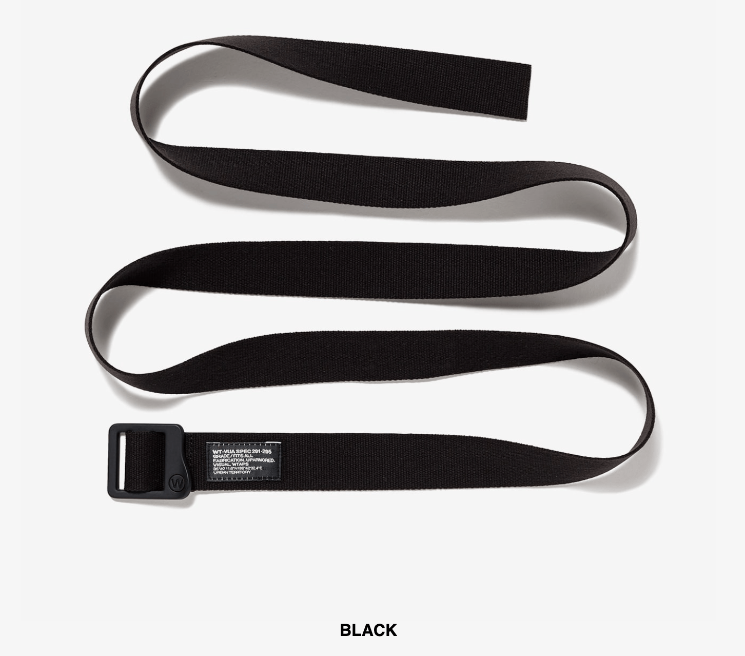 W)taps - WTAPS 2024FW HOOF BELT BLACK Lサイズの通販 by でぶ