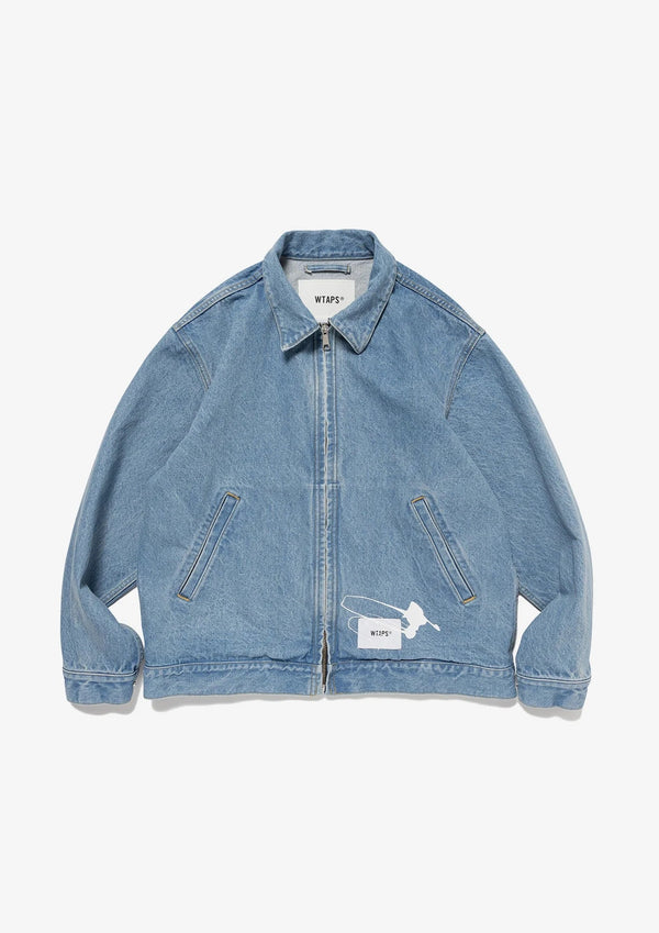 【WTAPS|ダブルタップス】WRECKER / JACKET / COTTON. DENIM/レッカー/ジャケット/コットン.デニム(INDIGO)