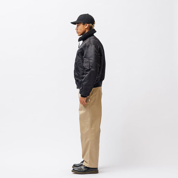 【WTAPS|ダブルタップス】WRKT2001 / TROUSERS / CTPL. TWILL/WRKT2001 /トラウザーズ/ CTPL.ツイル(BEIGE, BLACK) - STREAM【WTAPS|ダブルタップス】WRKT2001 / TROUSERS / CTPL. TWILL/WRKT2001 /トラウザーズ/ CTPL.ツイル(BEIGE, BLACK)STREAMBLACK2(M)