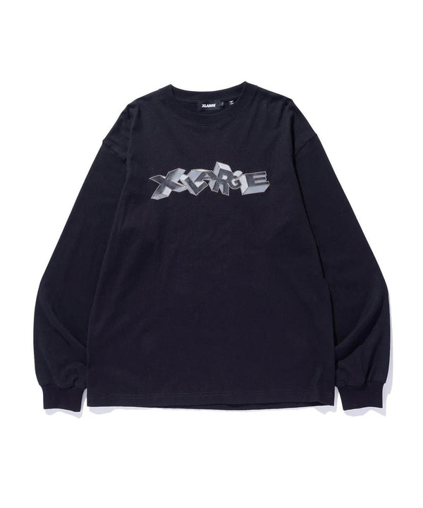 【X - LARGE|エクストララージ】 3D LOGO L/S TEE/3DロゴL/Sティー(WHITE , BLACK) - STREAM【X - LARGE|エクストララージ】 3D LOGO L/S TEE/3DロゴL/Sティー(WHITE , BLACK)STREAMBLACKM