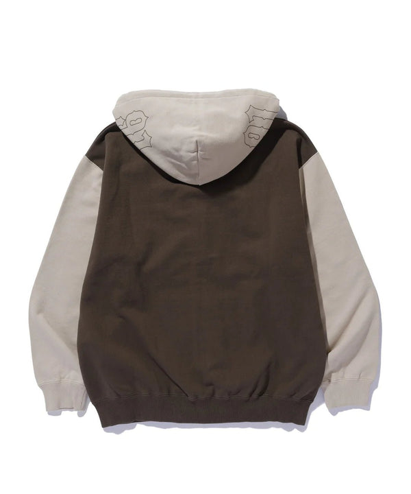 【X - LARGE|エクストララージ】COLOR BLOCK ZIP HOODED SWEATSHIRT/カラーブロックジップフーデットスウェットシャツ(BEIGE , OLIVE) - STREAM【X - LARGE|エクストララージ】COLOR BLOCK ZIP HOODED SWEATSHIRT/カラーブロックジップフーデットスウェットシャツ(BEIGE , OLIVE)STREAMOLIVEM