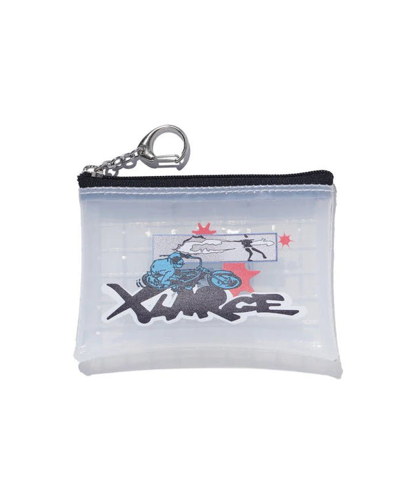【X - LARGE|エクストララージ】GRAFFITI COIN PURSE/グラフィティ コインパース(CLEAR , BLACK , PINK) - STREAM【X - LARGE|エクストララージ】GRAFFITI COIN PURSE/グラフィティ コインパース(CLEAR , BLACK , PINK)STREAMCLEARONE SIZE