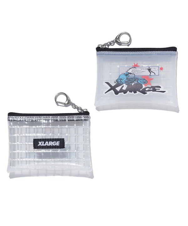 【X - LARGE|エクストララージ】GRAFFITI COIN PURSE/グラフィティ コインパース(CLEAR , BLACK , PINK) - STREAM【X - LARGE|エクストララージ】GRAFFITI COIN PURSE/グラフィティ コインパース(CLEAR , BLACK , PINK)STREAMPINKONE SIZE