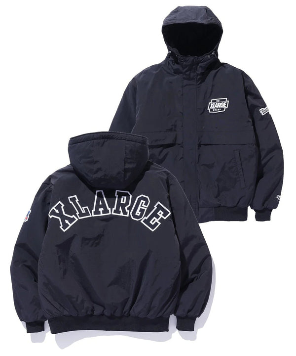 【X - LARGE|エクストララージ】NYLON PUFFER JACKET/ナイロンパファージャケット(CAMO , BLACK) - STREAM【X - LARGE|エクストララージ】NYLON PUFFER JACKET/ナイロンパファージャケット(CAMO , BLACK)STREAMBLACKS