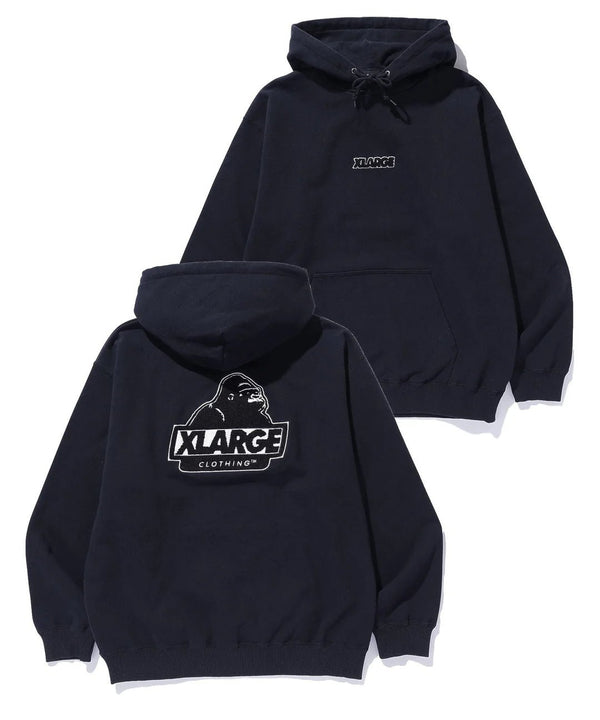 【X - LARGE|エクストララージ】SLANTED OG HOODED SWEATSHIRT/スランテッドOGフーデッドスウェットシャツ(BROWN , BLACK) - STREAM【X - LARGE|エクストララージ】SLANTED OG HOODED SWEATSHIRT/スランテッドOGフーデッドスウェットシャツ(BROWN , BLACK)STREAMBLACKM