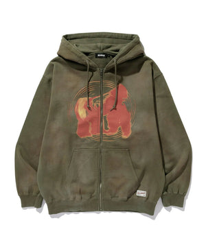 【X - LARGE|エクストララージ】SPRAY PROCESSED ZIP HOODED SWEATSHIRT/スプレープロセストジップフーデッドスウェットシャツ(OLIVE , BLACK) - STREAM【X - LARGE|エクストララージ】SPRAY PROCESSED ZIP HOODED SWEATSHIRT/スプレープロセストジップフーデッドスウェットシャツ(OLIVE , BLACK)STREAMOLIVEM