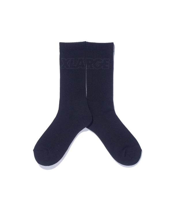 【X - LARGE|エクストララージ】STANDARD LOGO SOCKS/スタンダードロゴソックス(WHITE , BLACK , OLIVE) - STREAM【X - LARGE|エクストララージ】STANDARD LOGO SOCKS/スタンダードロゴソックス(WHITE , BLACK , OLIVE)STREAMBLACKONE SIZE