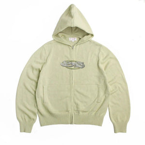 【YARDSALE|ヤードセール】GLITZ KNITTED HOOD/グリッツニッテッドフード(LIME , BLACK) - STREAM【YARDSALE|ヤードセール】GLITZ KNITTED HOOD/グリッツニッテッドフード(LIME , BLACK)STREAMLIMES