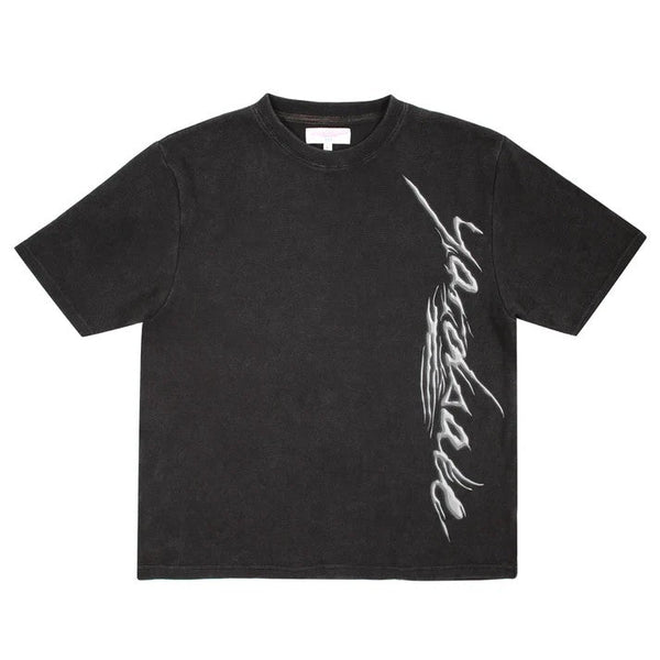 【YARDSALE|ヤードセール】HIGHLIGHTS T - SHIRT/ハイライトTシャツ(BLUE/BLACK) - STREAM【YARDSALE|ヤードセール】HIGHLIGHTS T - SHIRT/ハイライトTシャツ(BLUE/BLACK)STREAMBLACKM