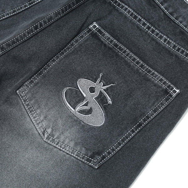 【YARDSALE|ヤードセール】PHANTASY JEANS/ファンタジージーンズ (BLACK) - STREAM【YARDSALE|ヤードセール】PHANTASY JEANS/ファンタジージーンズ (BLACK)STREAMS