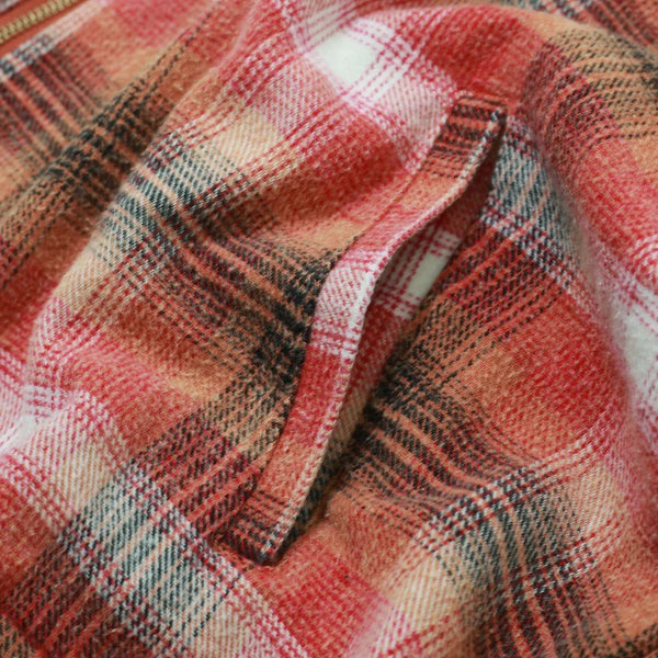 【YARDSALE|ヤードセール】PHANTASY TARTAN FULL ZIP/ファンタジータータンフルジップ(ORANGE) - STREAM【YARDSALE|ヤードセール】PHANTASY TARTAN FULL ZIP/ファンタジータータンフルジップ(ORANGE)STREAMM