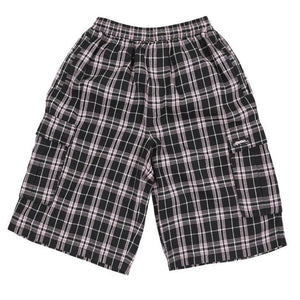 【YARDSALE|ヤードセール】SHORELINE PLAID SHORTS/ショーラインプッラドショーツ(BLACK/PINK) - STREAM【YARDSALE|ヤードセール】SHORELINE PLAID SHORTS/ショーラインプッラドショーツ(BLACK/PINK)STREAMM