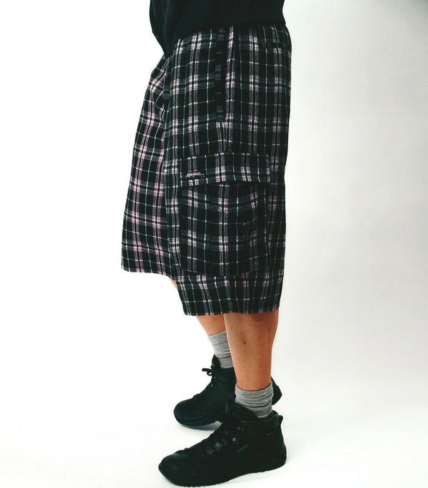 【YARDSALE|ヤードセール】SHORELINE PLAID SHORTS/ショーラインプッラドショーツ(BLACK/PINK) - STREAM【YARDSALE|ヤードセール】SHORELINE PLAID SHORTS/ショーラインプッラドショーツ(BLACK/PINK)STREAMM