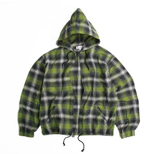【YARDSALE|ヤードセール】TARTAN FULL - ZIP HOOD/タータンフルジップフード(GREEN , RED) - STREAM【YARDSALE|ヤードセール】TARTAN FULL - ZIP HOOD/タータンフルジップフード(GREEN , RED)STREAMGREENM