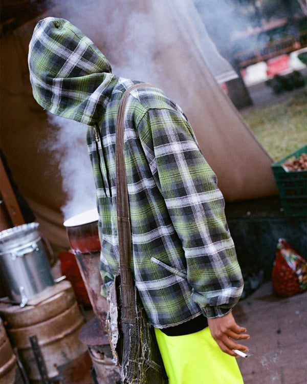 【YARDSALE|ヤードセール】TARTAN FULL - ZIP HOOD/タータンフルジップフード(GREEN , RED) - STREAM【YARDSALE|ヤードセール】TARTAN FULL - ZIP HOOD/タータンフルジップフード(GREEN , RED)STREAMREDM