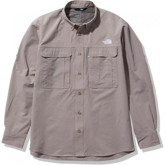 【THE NORTH FACE | ザノースフェイス】SEEKERS' SHIRT/シーカーズシャツ(MNミネラルグレー)