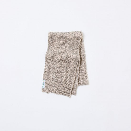 【RAJABROOKE | ラジャブルック】IBU KNIT SCARF/イブニットスカーフ(BEIGE)