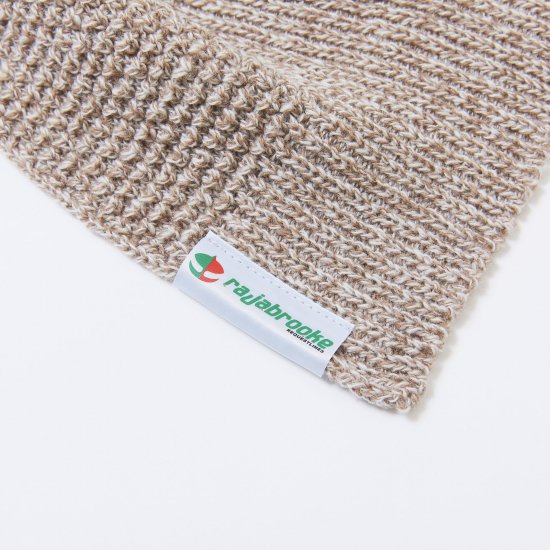 【RAJABROOKE | ラジャブルック】IBU KNIT SCARF/イブニットスカーフ(BEIGE)