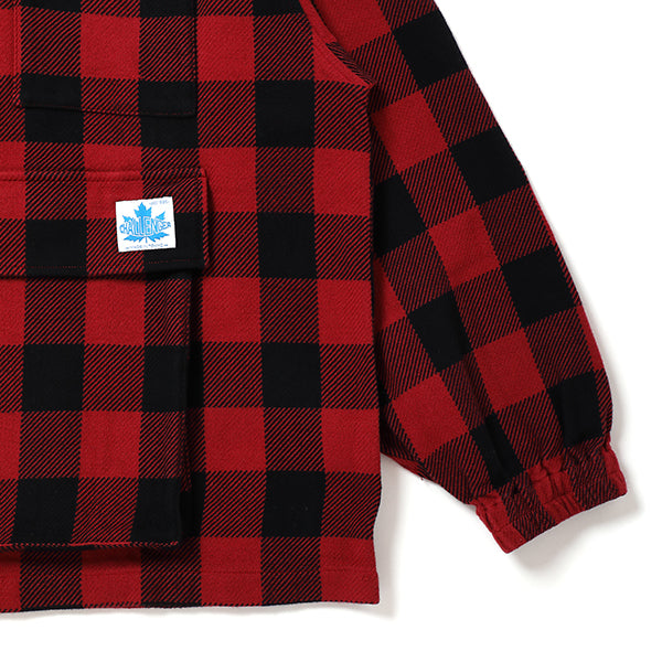 【CHALLENGER|チャレンジャー】MULTI POCKET ANORAK/マルチ ポケット アノラック(RED)