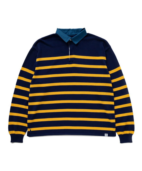 L/S KNITTED RUGGER SHIRT "ANTON"