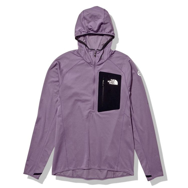 【THE NORTH FACE|ザノースフェイス】EXPEDITION DRY DOT HOODIE/エクスペディションドライドットヒーディー(LS ルナースレート)