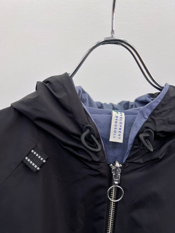 【NOROLL | ノーロール】SWITCH PARKA/スイッチパーカー(BLUE/BLACK)