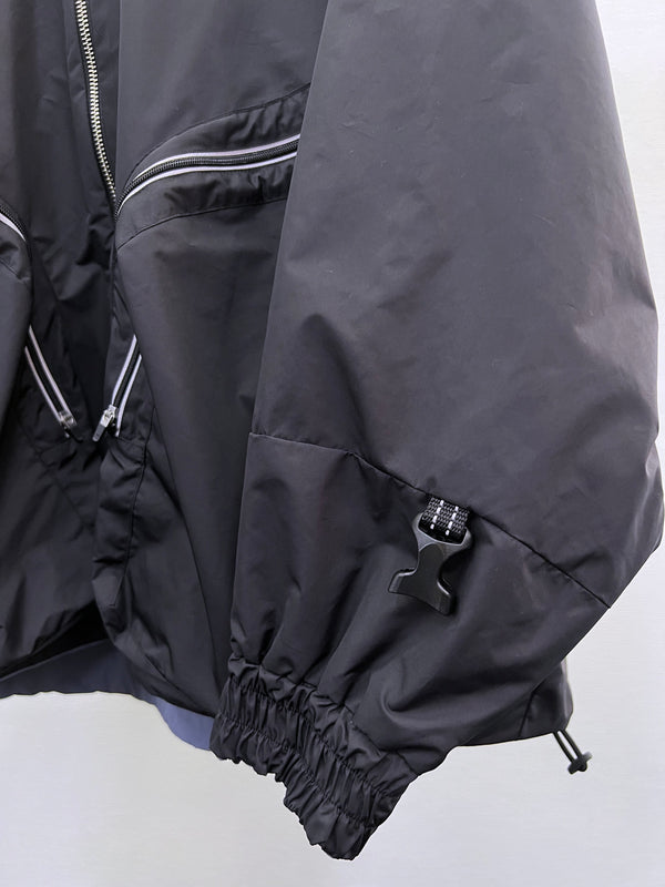 【NOROLL | ノーロール】SWITCH PARKA/スイッチパーカー(BLUE/BLACK)