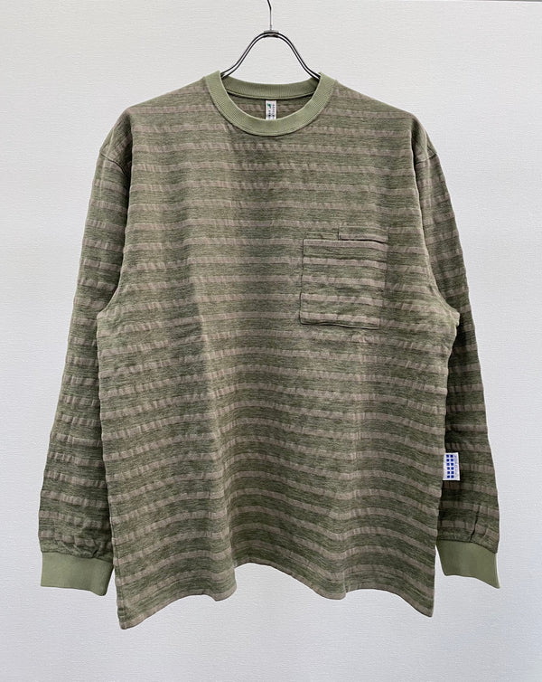 UNEVENNESS L/S TEE/アンイーブンネスLS Tシャツ(WAKAKUSA)