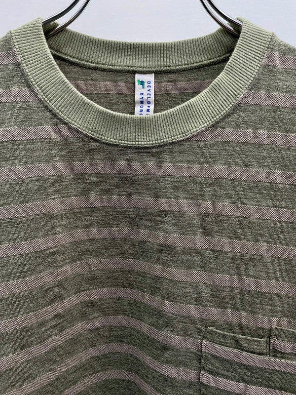 UNEVENNESS L/S TEE/アンイーブンネスLS Tシャツ(WAKAKUSA)