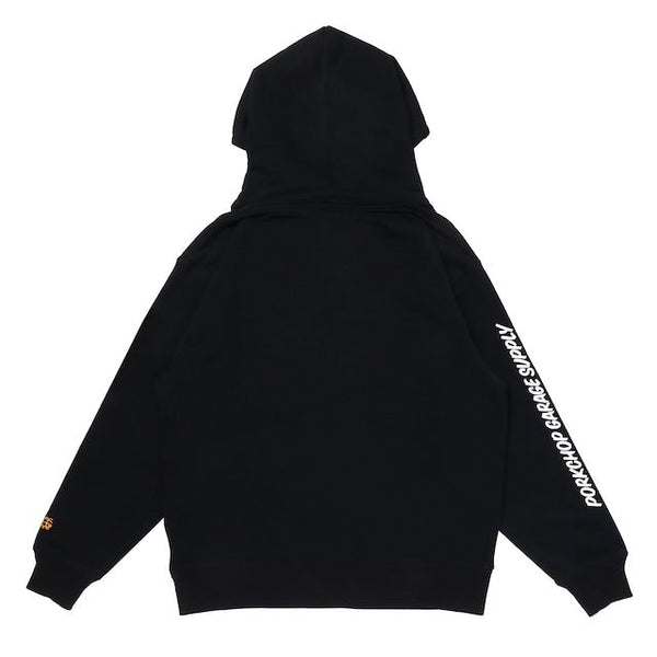 【PORKCHOP GARAGE SUPPLY|ポークチョップ ガレージ サプライ】BIG PCGS HOODIE /ビッグ PCGS フーディー(BLACK) - STREAM【PORKCHOP GARAGE SUPPLY|ポークチョップ ガレージ サプライ】BIG PCGS HOODIE /ビッグ PCGS フーディー(BLACK)STREAML