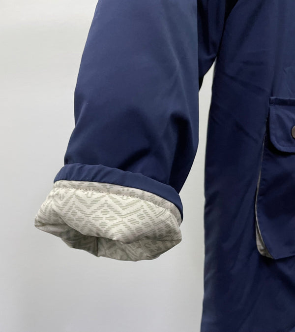 【RAJABROOKE | ラジャブルック】BENCH COAT/ベンチコート(NAVY) - STREAM【RAJABROOKE | ラジャブルック】BENCH COAT/ベンチコート(NAVY)STREAMM