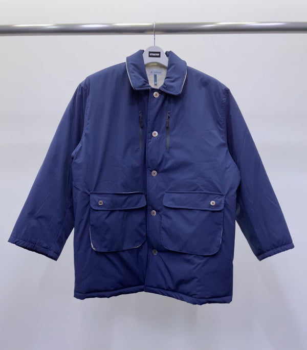 【RAJABROOKE | ラジャブルック】BENCH COAT/ベンチコート(NAVY) - STREAM【RAJABROOKE | ラジャブルック】BENCH COAT/ベンチコート(NAVY)STREAMM